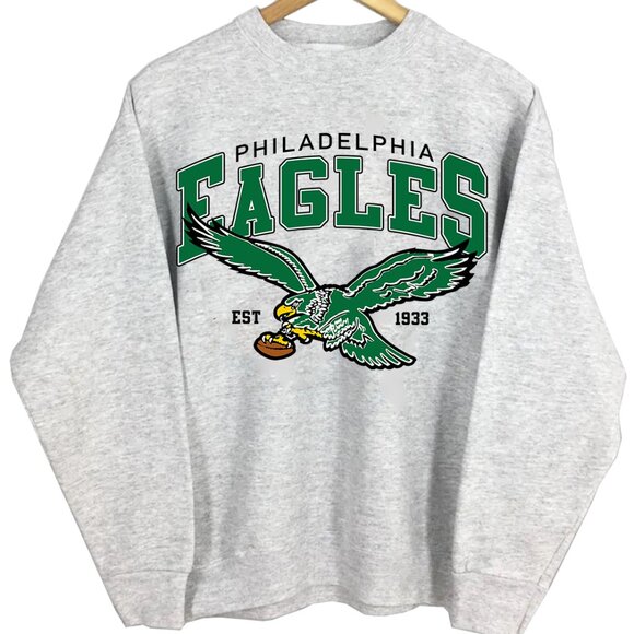 Philadelphia Eagles Football Sweatshirt, Philadelphia Eagles Philly Shirt Retro - Picture 2 of 3